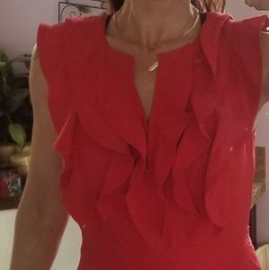 Tory burch red dress